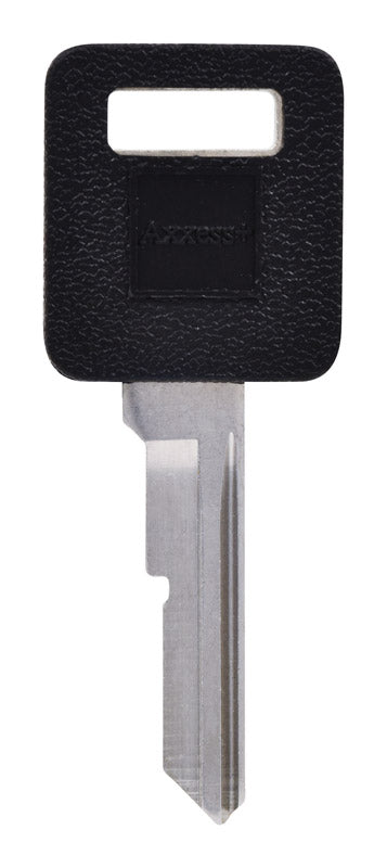HILLMAN KeyKrafter Automotive Key Blank Single For Buick Black/Silver, Pack of 5