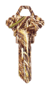 HILLMAN RealTree Brown House/Office Universal Key Blank SC1 Single, Pack of 6