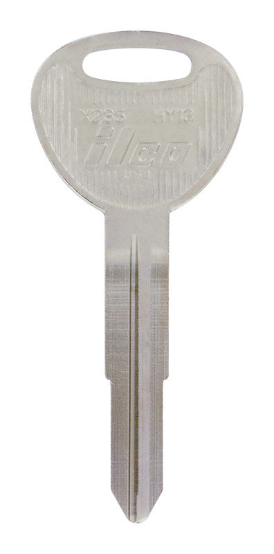 HILLMAN KeyKrafter Automotive Key Blank 271 Double For Hyundai Silver, Pack of 4