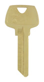 HILLMAN KeyKrafter Universal House/Office Key Blank 234 Single For Sargent Locks Gold, Pack of 4