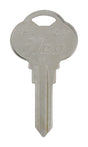 HILLMAN KeyKrafter Automotive Key Blank 188 Double For Club Steering Wheel Silver, Pack of 4