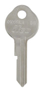 HILLMAN KeyKrafter Automotive Key Blank 181 Single For GM Silver, Pack of 4