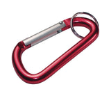 HILLMAN 1 in. D Aluminum Assorted Carabiner, Pack of 5