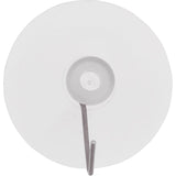 HILLMAN Large Nickel Plated Clear Metal/Plastic 3 in. L Cup Hook 3 lb 1 pk, Pack of 30