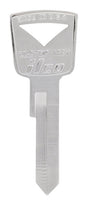 HILLMAN Traditional Key Automotive Key Blank Single For Ford Silver, Pack of 10