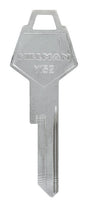 HILLMAN Traditional Key Automotive Key Blank Single For Chrysler Silver, Pack of 10