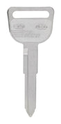 HILLMAN Traditional Key Automotive Key Blank Double For Honda Silver, Pack of 10