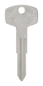 HILLMAN Traditional Key Automotive Key Blank Double For Nissan Silver, Pack of 10