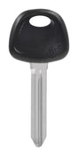 HILLMAN Traditional Key Automotive Key Blank KK8P Double For Kia Black/Silver, Pack of 5
