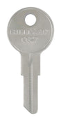 HILLMAN Traditional Key Automotive Key Blank Single For Chicago Silver, Pack of 10