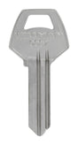 HILLMAN Traditional Key Automotive Key Blank Single For Corbin Silver, Pack of 10