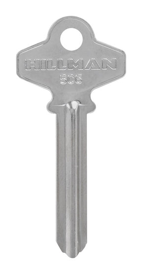 HILLMAN House/Office Universal Key Blank Single, Pack of 10