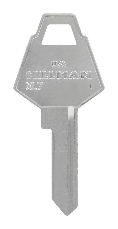 HILLMAN Mailbox Universal Key Blank XL7 Single, Pack of 10