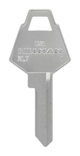 HILLMAN Mailbox Universal Key Blank XL7 Single, Pack of 10