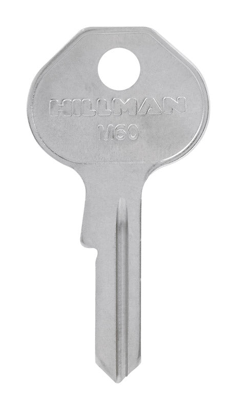 HILLMAN Padlock Universal Key Blank Single, Pack of 10