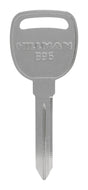 HILLMAN Traditional Key Automotive Key Blank Double For Saturn Silver, Pack of 10