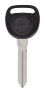 HILLMAN Traditional Key Automotive Key Blank Double For Saturn Black/Silver, Pack of 5