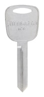 HILLMAN Traditional Key Automotive Key Blank Double For Ford Silver, Pack of 10