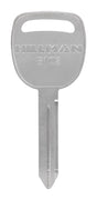 HILLMAN Traditional Key Automotive Key Blank Double For GM Silver, Pack of 10
