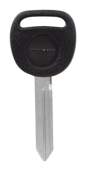 HILLMAN Automotive Key Blank Double For GM Black/Silver, Pack of 5