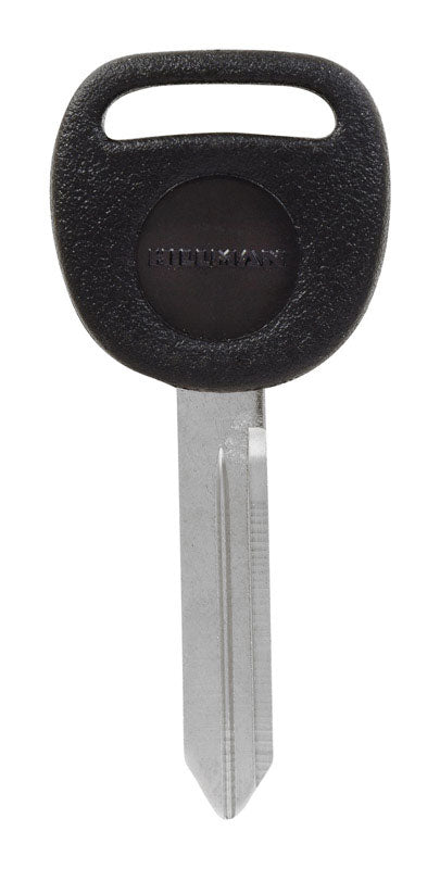 HILLMAN Automotive Key Blank Double For GM Black/Silver, Pack of 5