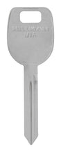 HILLMAN Traditional Key Automotive Key Blank Double For Mitsubishi Silver, Pack of 10