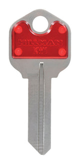 HILLMAN ColorPlus House/Office Key Blank Single, Pack of 5