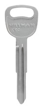 HILLMAN Traditional Key Automotive Key Blank Double For Kia Silver, Pack of 10
