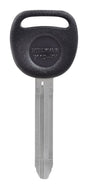HILLMAN Traditional Key Automotive Key Blank Double For GM Black/Silver, Pack of 5