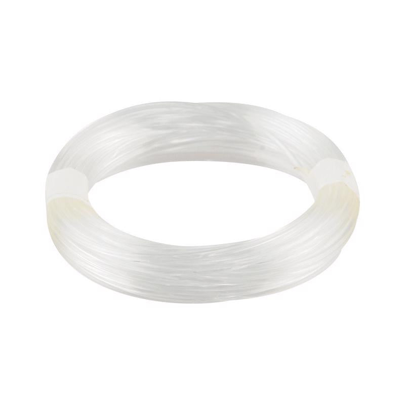 HILLMAN OOK 15 ft. L Plastic 20 Ga. Invisible Cord, Pack of 12