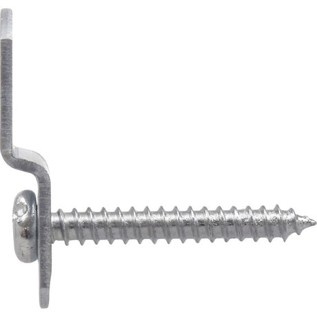 HILLMAN OOK Zinc Silver Mirror Holder Clip 20 lb 4 pk, Pack of 12