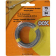HILLMAN OOK 9 ft. L Galvanized Steel 6 Ga. Picture Hanging Cord, Pack of 12