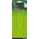 HILLMAN Brass-Plated Gold All Purpose Hanger 30 lb 1 pk, Pack of 10
