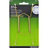 HILLMAN Brass-Plated Gold All Purpose Hanger 30 lb 1 pk, Pack of 10
