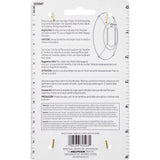 HILLMAN Brass-Plated Gold All Purpose Hanger 30 lb 1 pk, Pack of 10