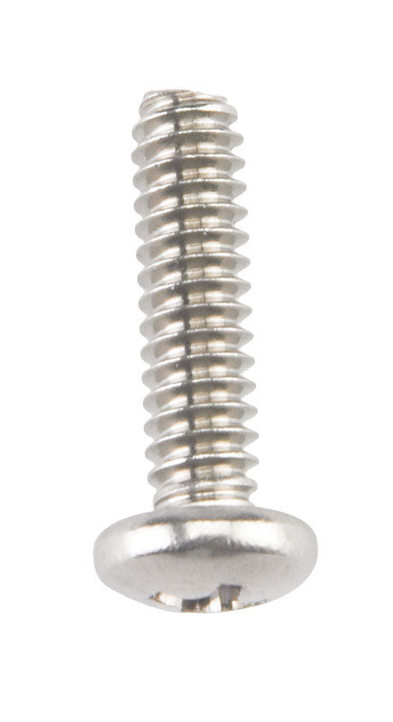 HILLMAN No. 10-24 X 3/4 in. L Phillips Flat Head Stainless Steel Machine Screws 100 pk