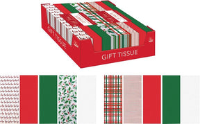 Santas Forest 67915 Tissue, Tissue, Assorted, Matte, Pack of 72
