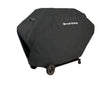 Broil King 67470 Grill Cover, 46 in W, 23 in D, 51 in H, PEVA/Polyester, Black