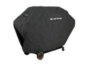 Broil King 67470 Grill Cover, 46 in W, 23 in D, 51 in H, PEVA/Polyester, Black
