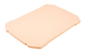 Broil King 69842 Pizza Stone, Rectangular, 18.8 in L, 14 in W, Ceramic, Beige