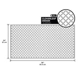 M-D Building Products 0.02 in. X 24 in. W X 36 in. L Mill Aluminum Cloverleaf Sheet Metal, Pack of 3