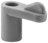 Make-2-Fit PL 7743 Window Screen Clip with Screw, 7/16 in D Dimensions, Plastic, Gray, 12/PK