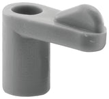 Make-2-Fit PL 7743 Window Screen Clip with Screw, 7/16 in D Dimensions, Plastic, Gray, 12/PK