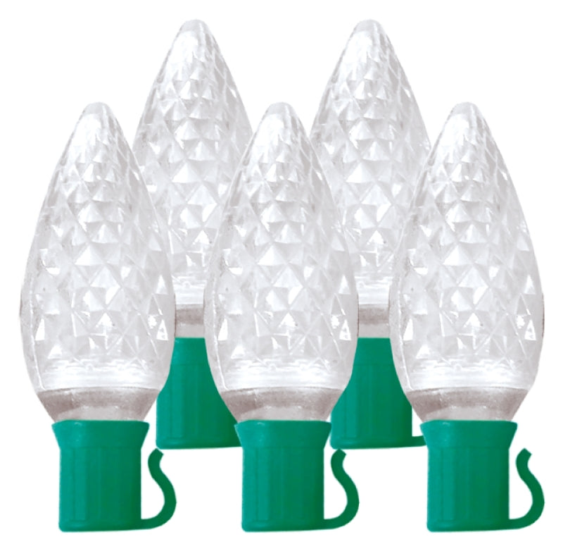 Hometown Holidays 0958-02/U08E021A Light Set, Christmas, 2.4 W, 25-Lamp, Pure White Lamp, 25,000 hr Average Life