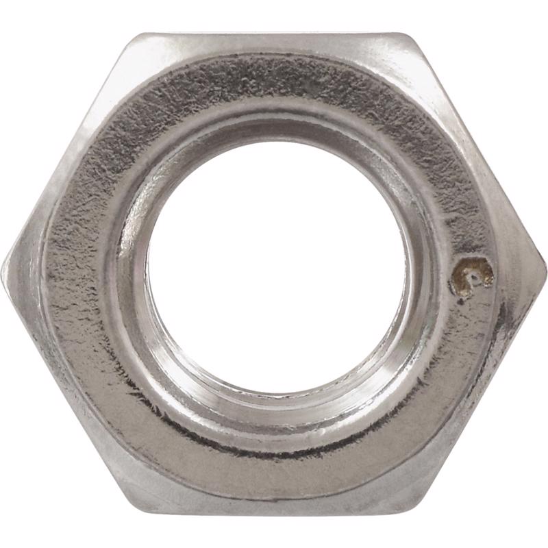 HILLMAN 5/16-18 in. Stainless Steel USS Hex Nut 100 pk