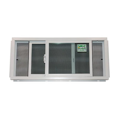 Duo-Corp 3216SLID Basement Window, Glass Glass/Screen, Vinyl Frame