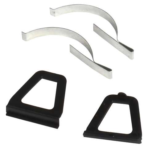 Phifer Black Aluminum 3 in. W X 6 in. L Pull Tab with Corner Springs 1 ...