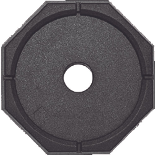 SnapPad XTRSP6 Permanent Jack Pad, XTRA 9 Round, 6/pk