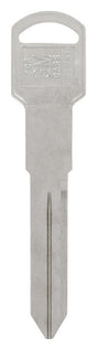 HILLMAN Traditional Key Automotive Key Blank Double For GM Silver, Pack of 10