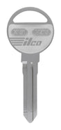 HILLMAN Traditional Key Automotive Key Blank Double For Ford Silver, Pack of 10